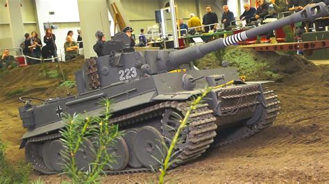 Heavy Weight 150 Kg Rc Model Tank In Xxl Scale Tiger 1 Rc Model