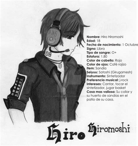 Hiro Profile By Kudoujinshis On Deviantart