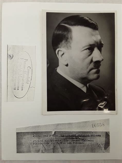 Important Archive Of Photographs Many By Hitlers Personal Photographer