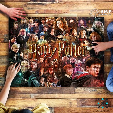 Harry Potter Jigsaw Puzzle 500 Piece 1000 Piece Puzzles For Etsy