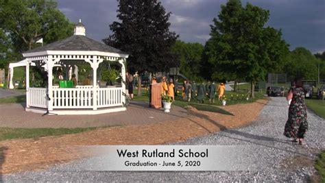 West Rutland School Graduation 2020 Pegtv Free Download Borrow