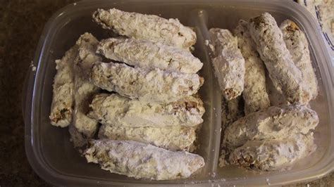 So all the ladies finger recipes get updated. BEST Homemade Pecan Finger Cookie - YouTube