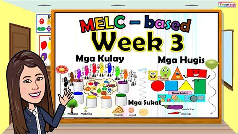 Melc Based Week 3 Quarter 1 Kindergarten Youtube