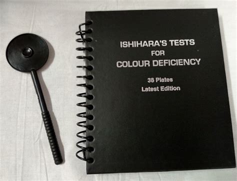 New Ishihara Test Chart Books For Color Grelly Uk