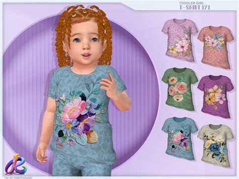 The Sims Resource Toddler Girl T Shirt 171