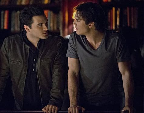 Enzo And Damon Are The New Bad Guys Vampire Diaries Seasons Vampire Diaries Michael Malarkey