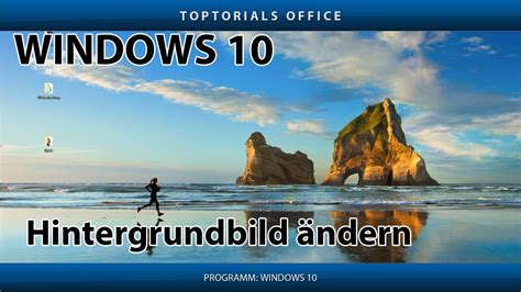 Wo befinden sich die hintergrundbilder für win10? Hintergrundbild ändern /Desktop anpassen (Windows 10 ...