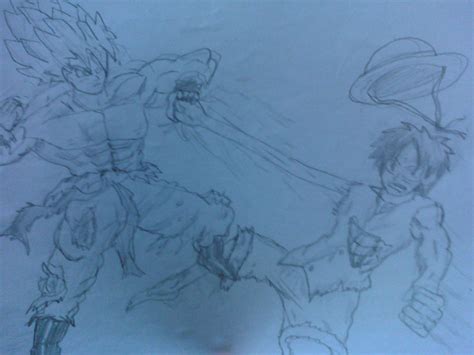 Luffy Vs Goku By Juannando12 On Deviantart