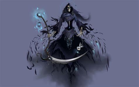 Female Grim Reaper Wallpapers Wallpaper Cave