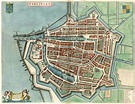 Plan of the town of Harlingen, 1649 | Historical maps, Old maps, City maps