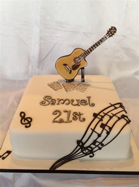 Dimensions ~ approximately 5 inches wide & 5 inches in height (not including pick) material~ glitter card stock & wooden craft picks please note ~ these pieces are one sided, the other side is plain. Music. Guitar. 21st cake for a guy. Man. Boy. By Heavenly ...