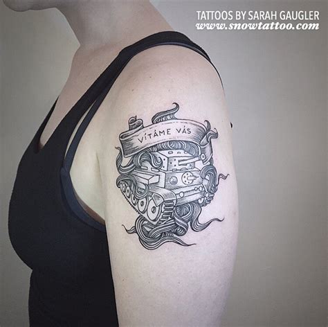Snow Tattoo By Sarah Gaugler