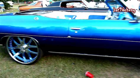 Candy Blue 73 Chevy Caprice Donk Vert On 26 Asantis Hd Youtube