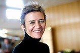 EU Commissioner Margrethe Vestager takes office and makes a statement ...