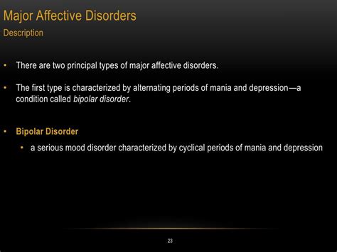 Ppt Schizophrenia And The Affective Disorders Powerpoint Presentation Id 5806487