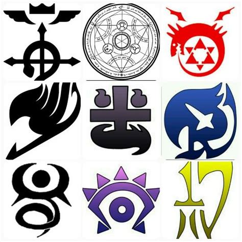 Inspirations Top Row Full Metal Alchemist Human Transmutation Circle