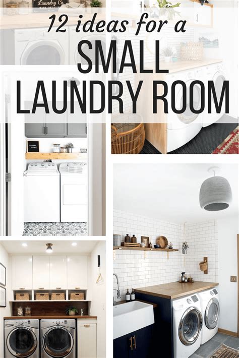 12 Inspiring Small Laundry Room Ideas Love And Renovations
