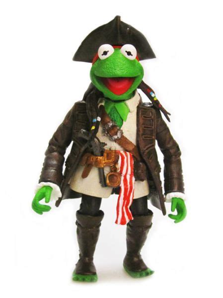 Jack Sparrow Kermit Pirates Of The Carribean Custom Action Figure