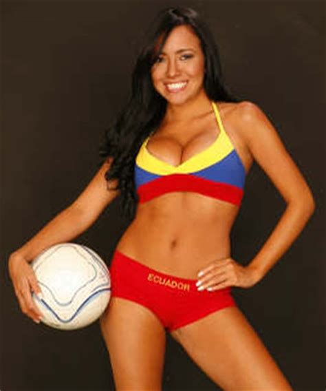 Adriana Sánchez la sexy bomba ecuatoriana Futbol Sapiens