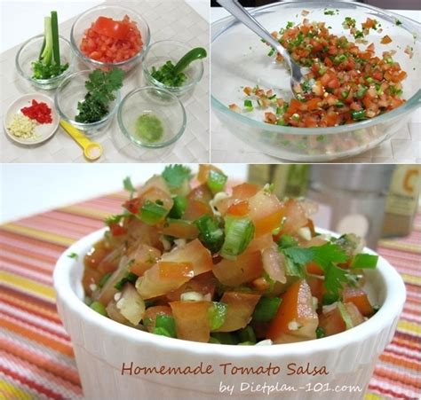 Homemade Tomato Salsa Recipe Dietplan 101