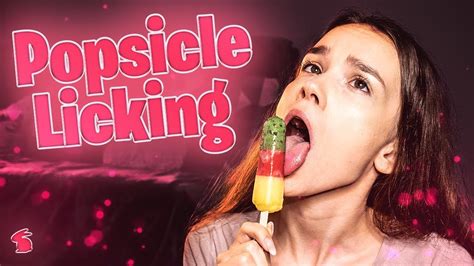 ASMR Kissing And Licking Popsicle Wet Mouth Sounds ASMR 10 100 YouTube