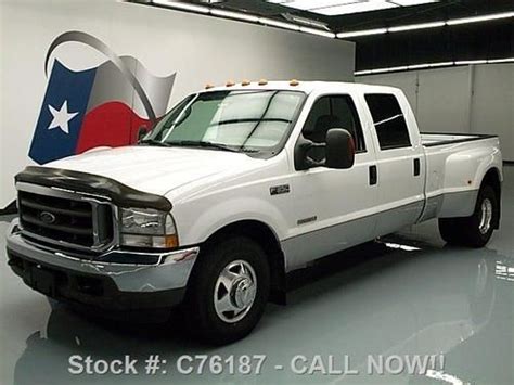 Purchase Used 2003 Ford F 350 Xlt Diesel Dually Crew Cab Long Bed 66k