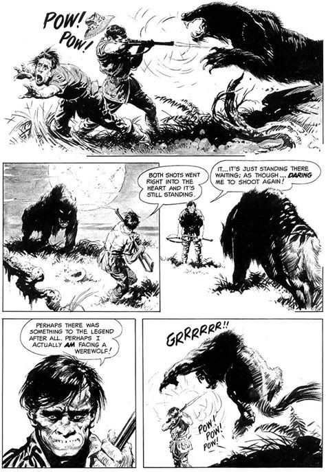 Pellucidar Offerings 3 Werewolf Horror Tale By Frank Frazetta Frank
