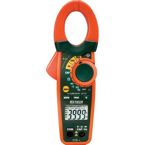 Extech Instruments 800 Amp Ac Clamp Meter Ex710 The Home Depot