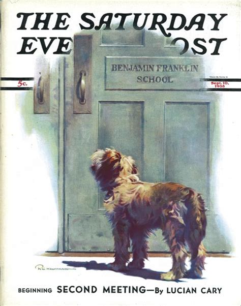 It doesn't matter if they si. Classic Covers: Dogs Hate School! | The Saturday Evening Post