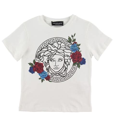 Versace T Shirt Weiß M Logo Kaufe Kinderkleidung Hier