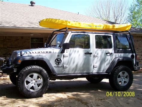 How To Carry Kayaks On A Jeep Easy Build