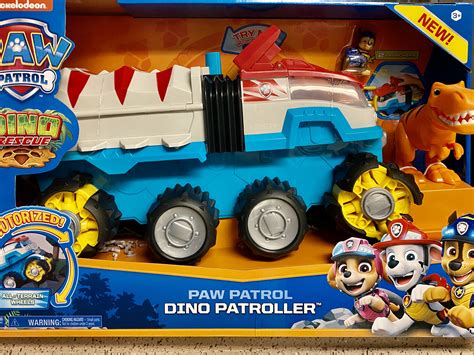 Paw Patrol Dino Rescue Dino Patroller Motorized Team Vehicle Reviews In