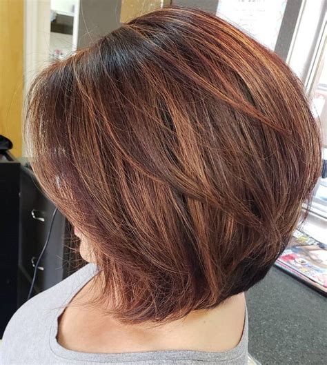 Collection Of Voluminous Nape Length Inverted Bob Hairstyles