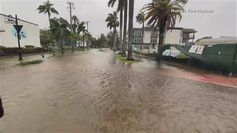 Hurricane Ian Causes Flooding In Naples Florida