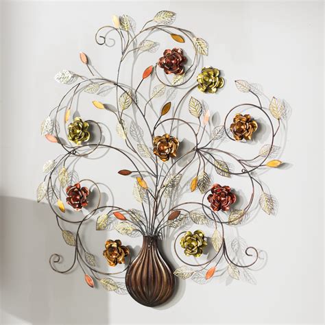 Metal Flower Wall Decor Photos All Recommendation