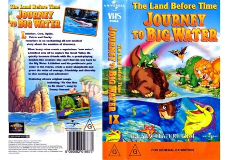 Land Before Time Journey To Big Water The 2002 On Universal