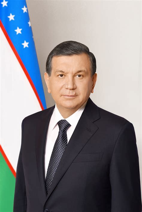 Shavkat Mirziyoyev Born 1957 Uzbek Prime Minister Of Uzbekistan