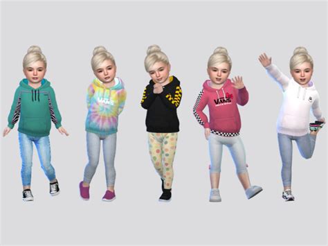 Vans Board Hoodies Toddler G By Mclaynesims At Tsr Sims 4 Updates