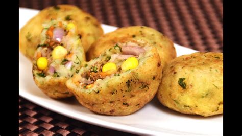 This easy bread cutlet recipe uses bread, mashed potatoes, boiled green peas and few veggies and uses shallow fry. Paneer Corn Pyaaz Kachori - Easy Indian Starters & Party Snacks Recipe - YouTube