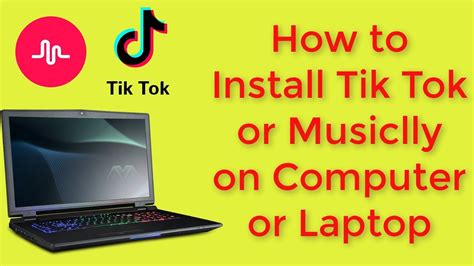 How To Install Musiclly Or Tik Tok On Your Pc Or Laptop Youtube