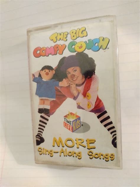 the big comfy couch more sing along songs cassette vintage 1998 vg condition 5 ebay