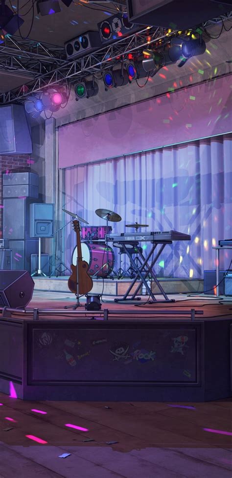 Stage Anime Concert Wallpapers Wallpaper Cave