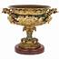 Antique Baroque Style Ormolu And Painted Bronze Vase  Mayfair Gallery