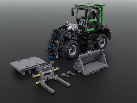 Lego Moc 42129 Alternative Model Mini Loader By B4 Rebrickable