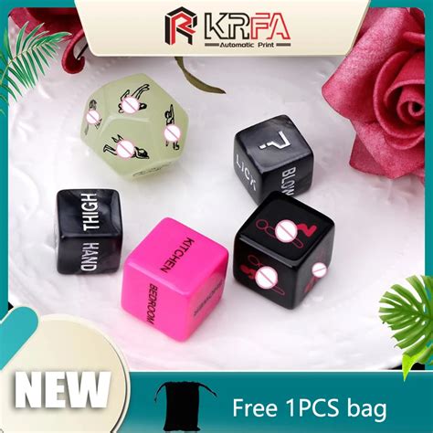 krfa new 5pcs sex dice fun adult erotic love sexy posture couple lovers humour game toy novelty