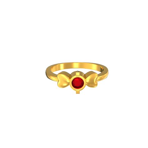 Spe Gold Classic Floral Pattern Ring Gold Ring