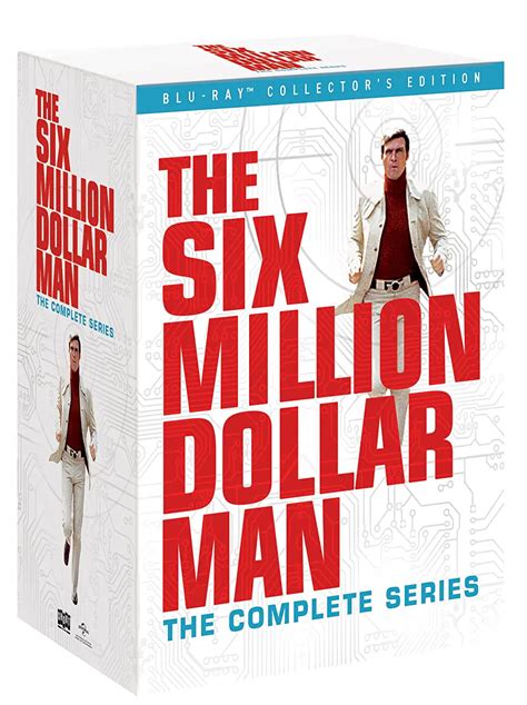 The Six Million Dollar Man The Complete Series Dated For Release On