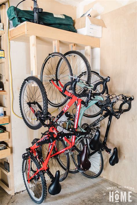 Inspired by my previous project, the. Easy and Cheap DIY Bike Rack - House Becoming Home