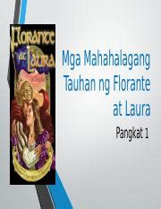 Tauhan Ng Florante At Laura Pptx Mga Mahahalagang Tauhan Ng Florante