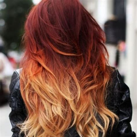 Reveal Your Fiery Nature With These 50 Red Ombre Hair